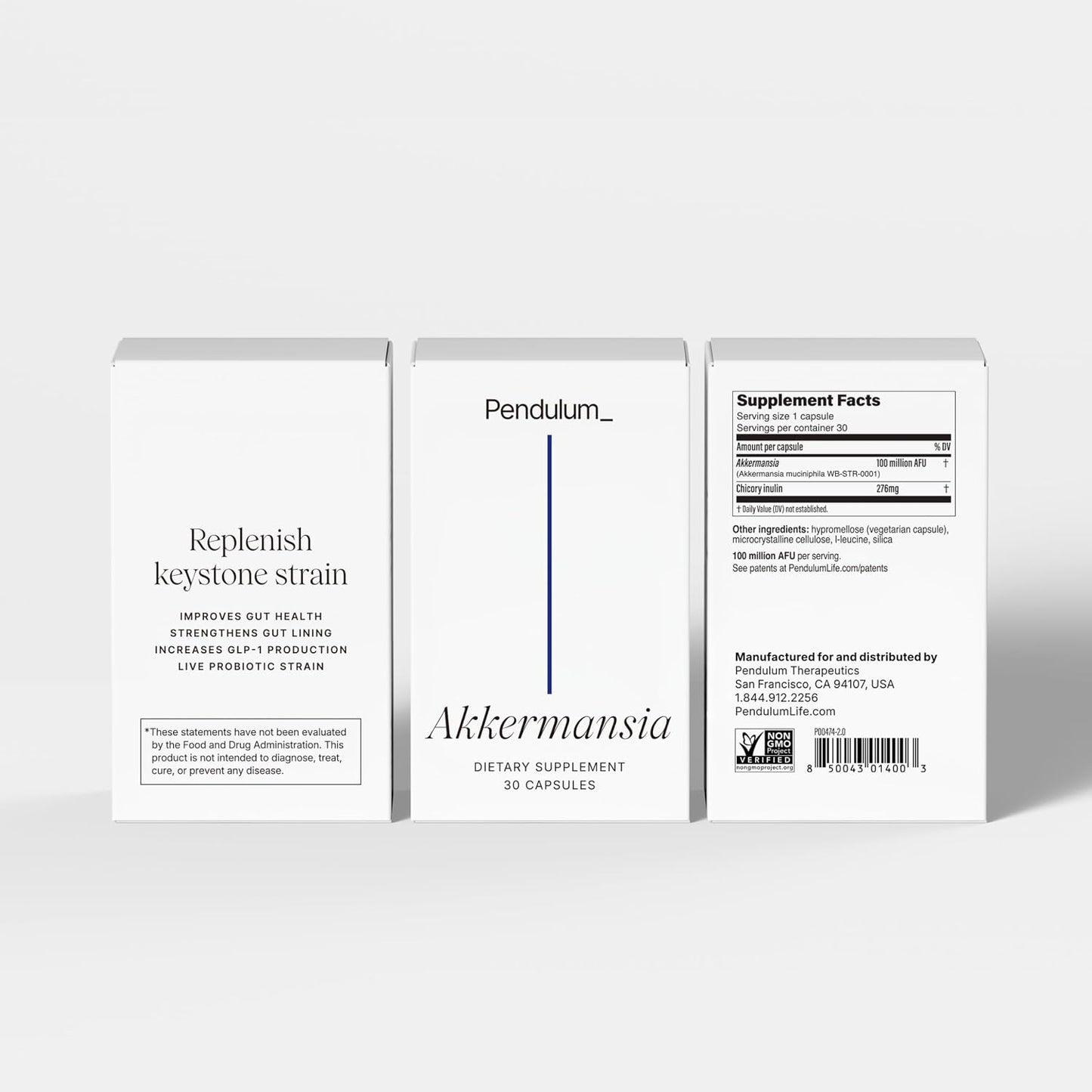 Pendulum Akkermansia 90 CAPSULES